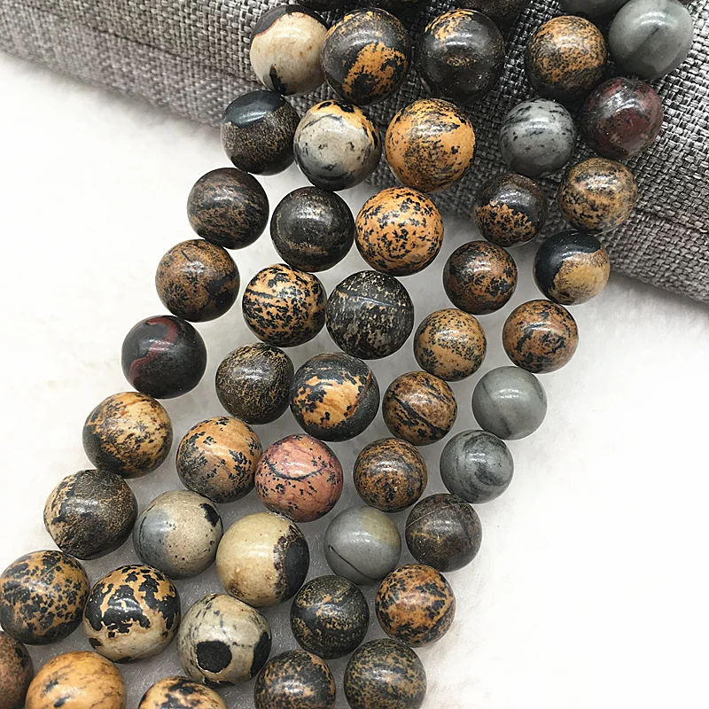 

Wholesale Natural Stone Beads Loose Spacer Stone Beads For Jewelry Making DIY Bracelet Necklace 6mm 8mm 10mm Strand 15.5'' #20
