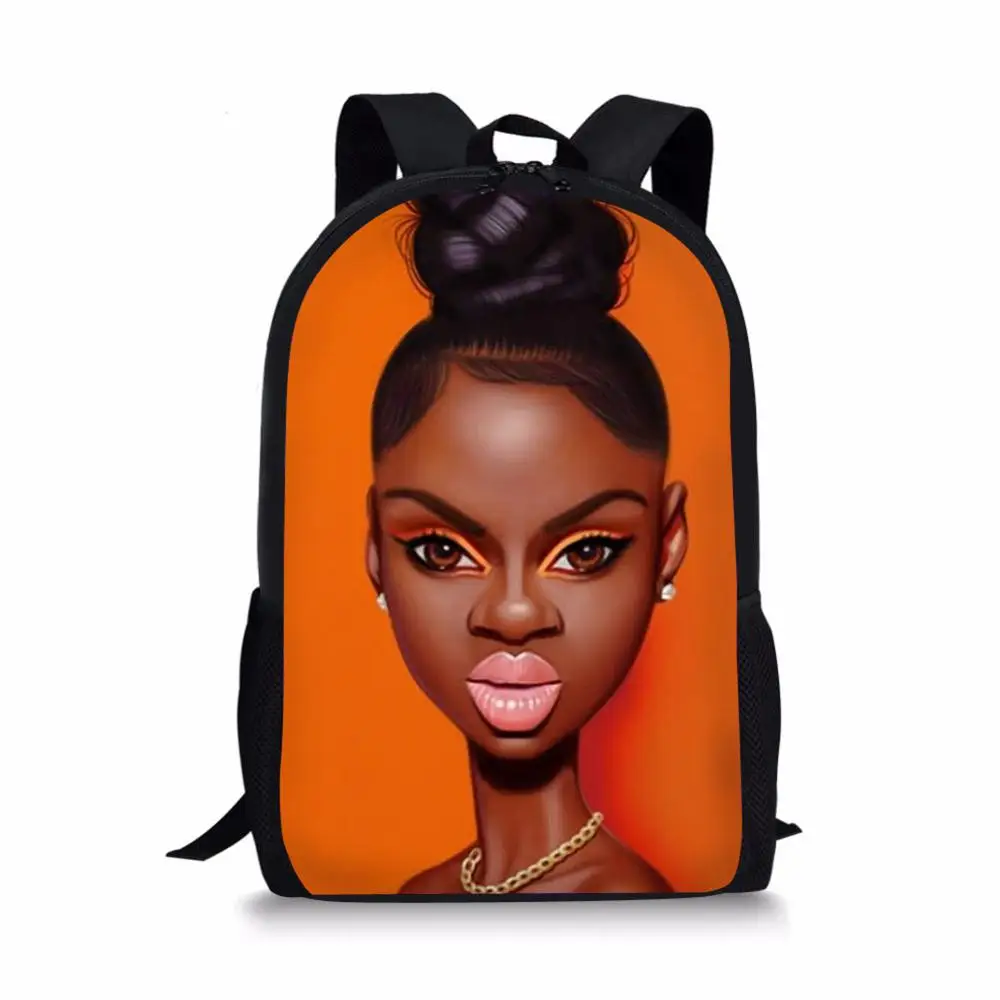 WHEREISART школьные рюкзаки для девочек детские сумки черного цвета большие детей в