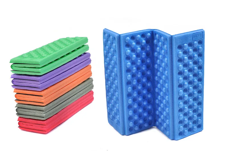 

Camp mattress Portable Waterproof Chair Picnic Mat Pad Foldable Folding Outdoor Camping Mat thermarest Seat Foam 6 Colors
