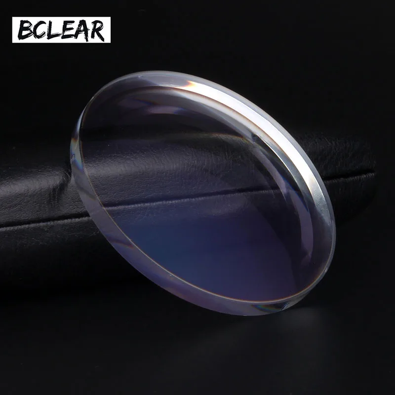 BCLEAR 1,61 линзы из смолы с индексом оптические линзы UV400 с отражающим покрытием оптические очки для близорукости короткие прицелы