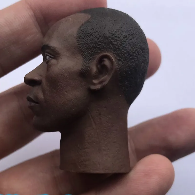 Головка Don Chandler Sculpt масштаб 1/6 шестеренки войны голова черного человека резьба