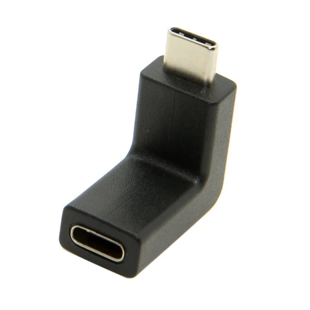 21*25mm New Elbow Design 90 Degree Right Angle USB 3.1 Type-C Male To Female Extension USB-C Adapter |
