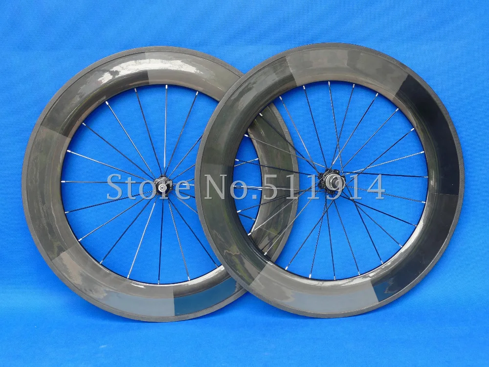 Высокомодульный углерод фирмы Toray волокна матовый глянцевый 700C набор колес с