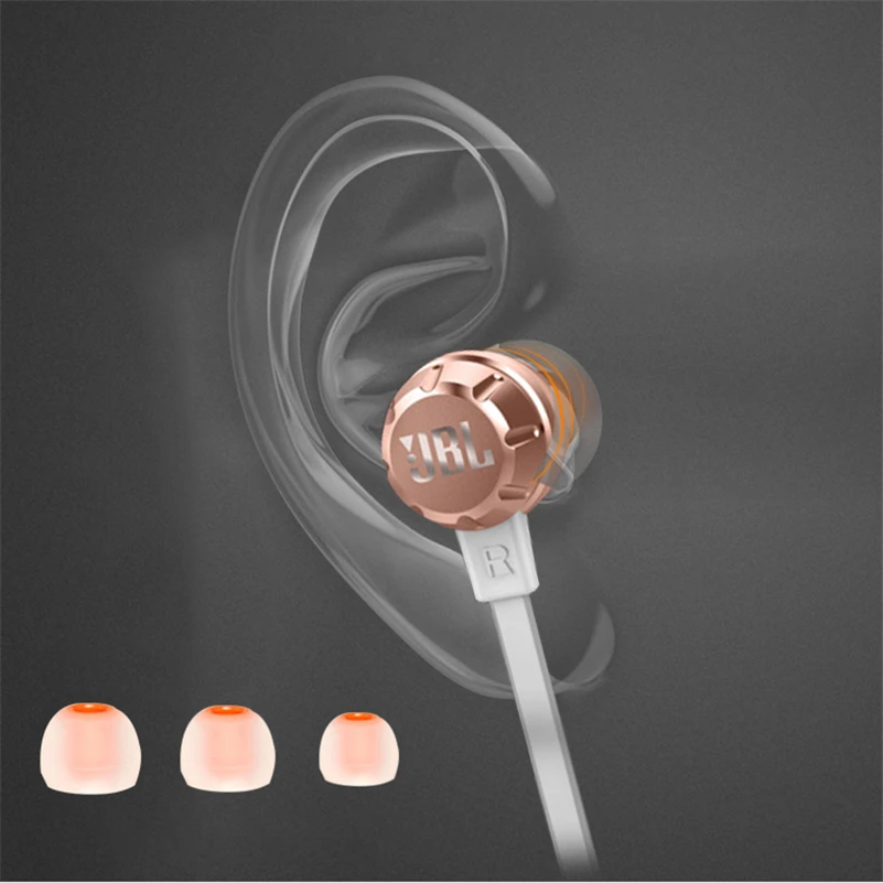 JBL T380A проводные наушники вкладыши стерео Fone De Ouvido Оригинальные Jbl Bass с громкой