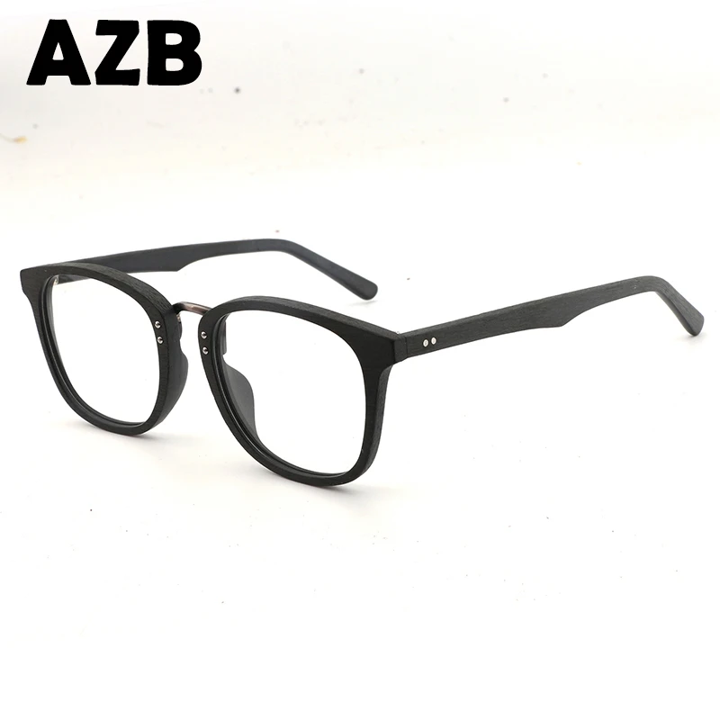 AZBHB029 ручной работы Модное деревянное зеркало солнцезащитные очки мужские