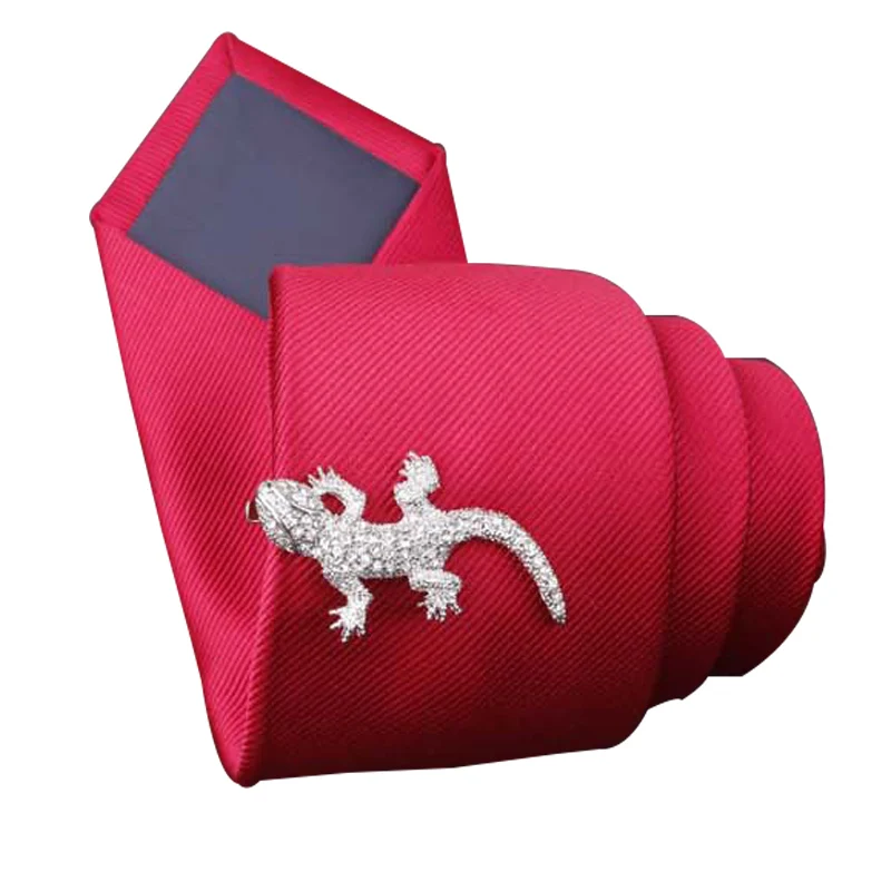 Мужские Модные металлические зажимы для галстука KBAP серебристые Золотые на шею