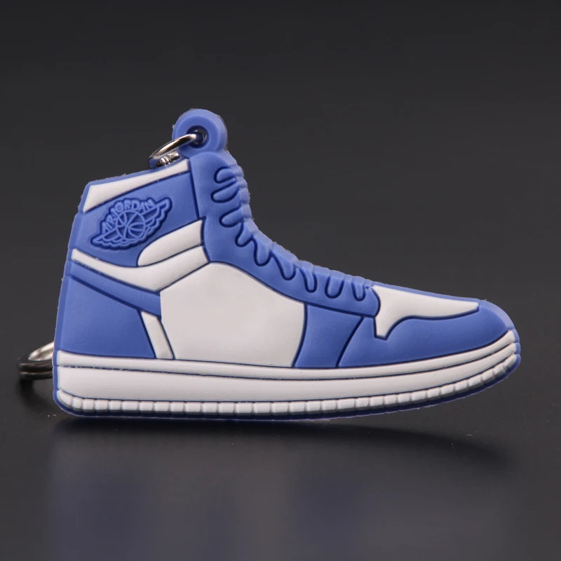 Picture Color-2 Mini Jordan 1 брелок для обуви для мужчин и женщин брелок Классический Цвет AJ Ретро поколение баскетбольные кроссовки брелок - Цвет: Picture Color-2