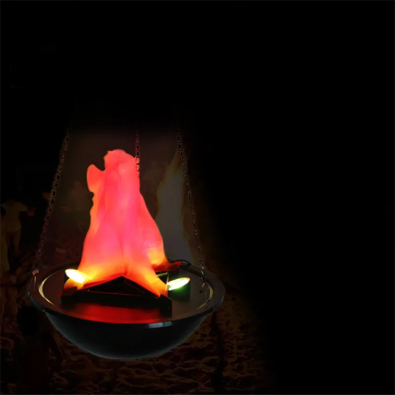 LumiParty забавная креативная Светодиодная лампа с искусственным огненным светом