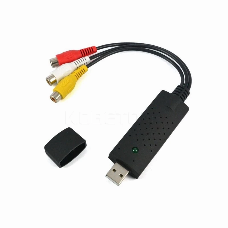 Адаптер для видеосъемки USB 2 0 DVD VHS аудио AV # ECDY19874 | Электроника