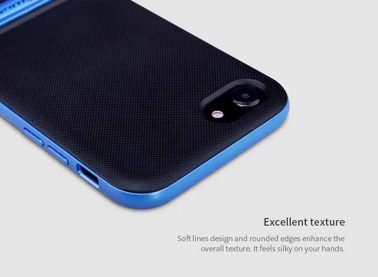 Nillkin для iPhone 7/7 Plus Чехол чехол-накладка из поликарбоната и термополиуретана 2 в 1 дизайн Гибридный чехол для телефона для iPhone7 плюс Чехол на заднюю панель телефона с подставкой держатель