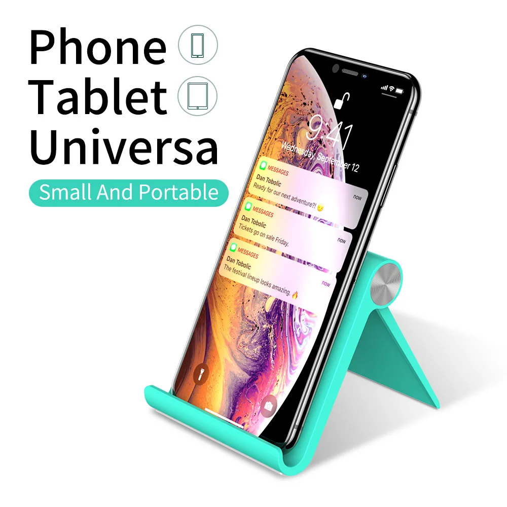 YKZ держатель для телефона iPhone X 8 складной мобильного Подставка планшета