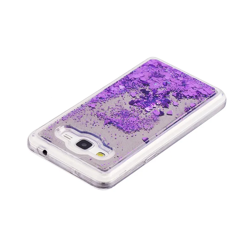 Динамический жидкий зыбучий песок блестящий чехол для телефона Samsung Galaxy Grand Prime