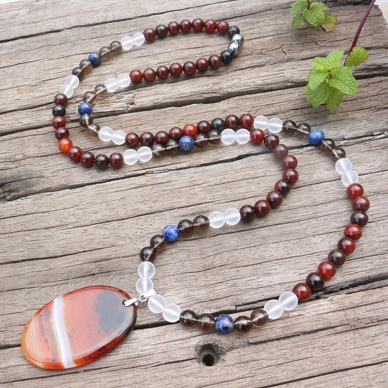 Бусины из натурального камня 8 мм дымчатый кварц лазурит мечта о красном ониксе