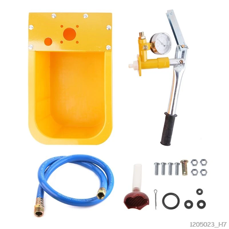 

Water Pressure Tester Pump 2.5MPa Pipeline Tester 25KG Manual Hydraulic Tester Pump
