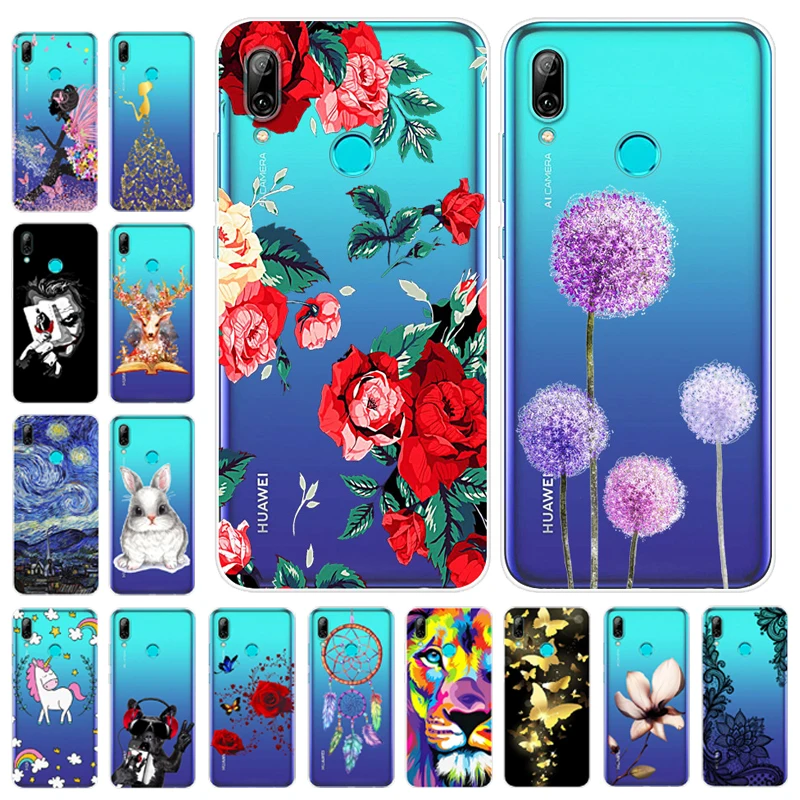 Мультяшный чехол для Huawei Honor 10 Lite Мягкая силиконовая задняя крышка телефона Honor10