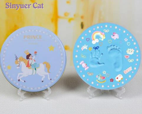 Мягкая глина для заботы о младенцах отпечаток руки набор отпечатка ступней