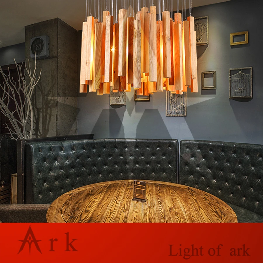 Ковчег свет креативный современный дизайн метеоритный дождь деревянная