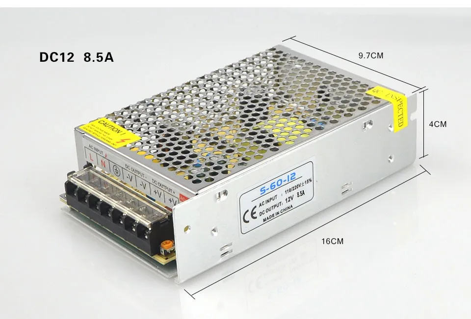 ESCAM 1A 2A 3A 5A 8A 10A 12A 15A 20A 30A 40A 110-265V в 12V переключатель адаптер питания для камеры видеонаблюдения