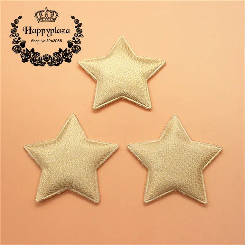 Блестящие золотые тканевые нашивки в форме сердца 6 8 см аппликация для