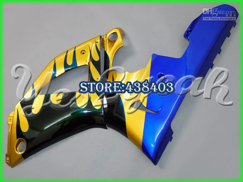 For YAMAHA Y261 Black Flame Golden Fairing yzf R1 00 01 yzf-R1 2000 2001 yzf1000 1000 YZFR1 | Автомобили и мотоциклы