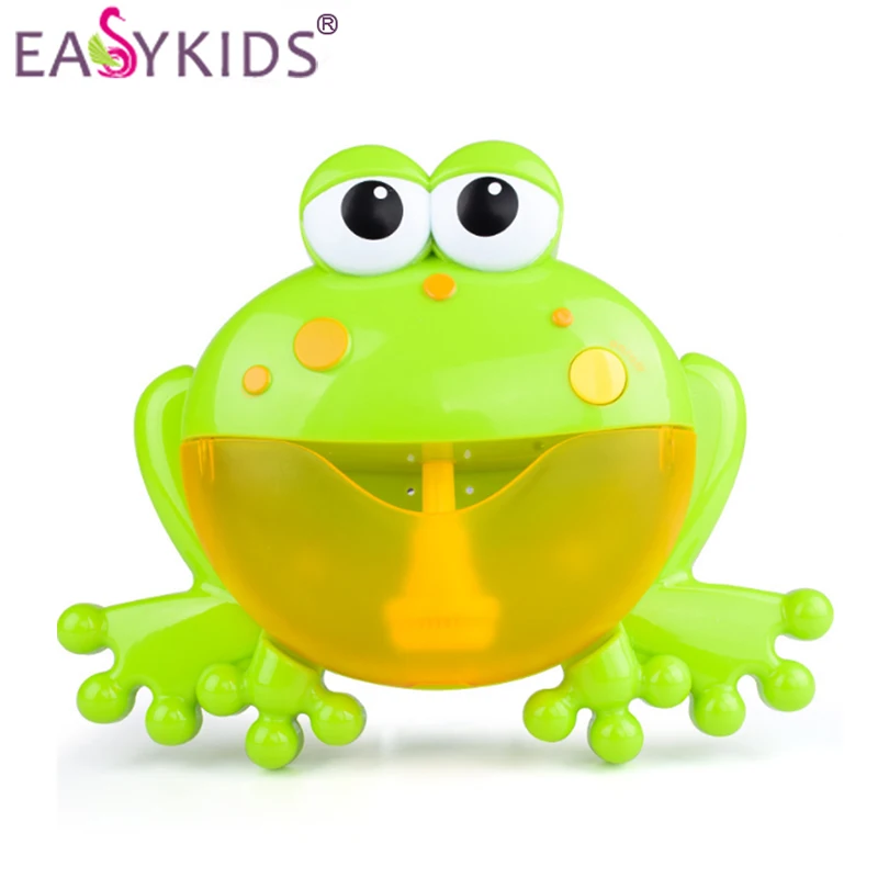 Baby Bubble Frog Crabs детская игрушка для ванной Maker ванна купания мыльница игрушки детей