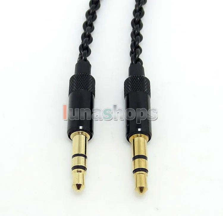 LN004322 3 5 мм штекер аудио наушники DIY 4*18 core 72 OFC провод кабель для Beyerdynamic Custom One Pro Plus и