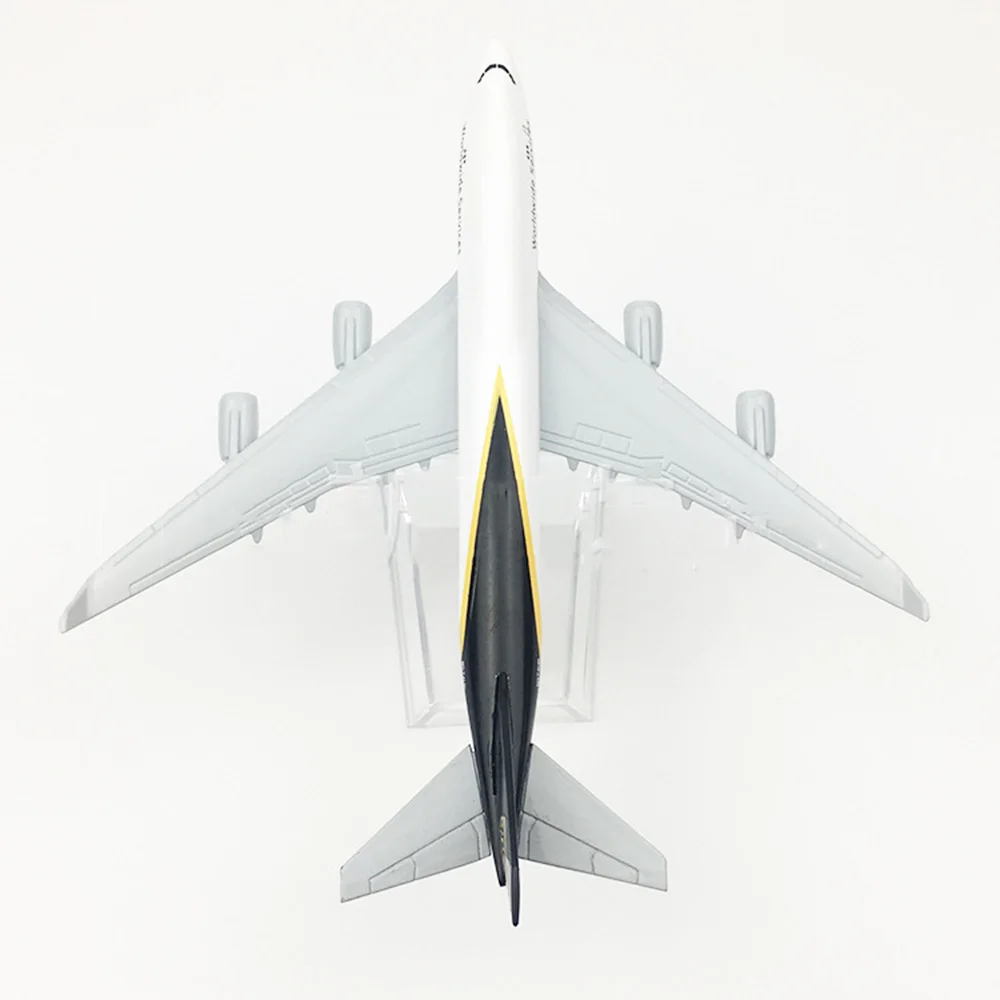 1/400 весы Boeing 747 UPS Cargo Aircraft 16 см модель B747 из сплава детские игрушки подарок для