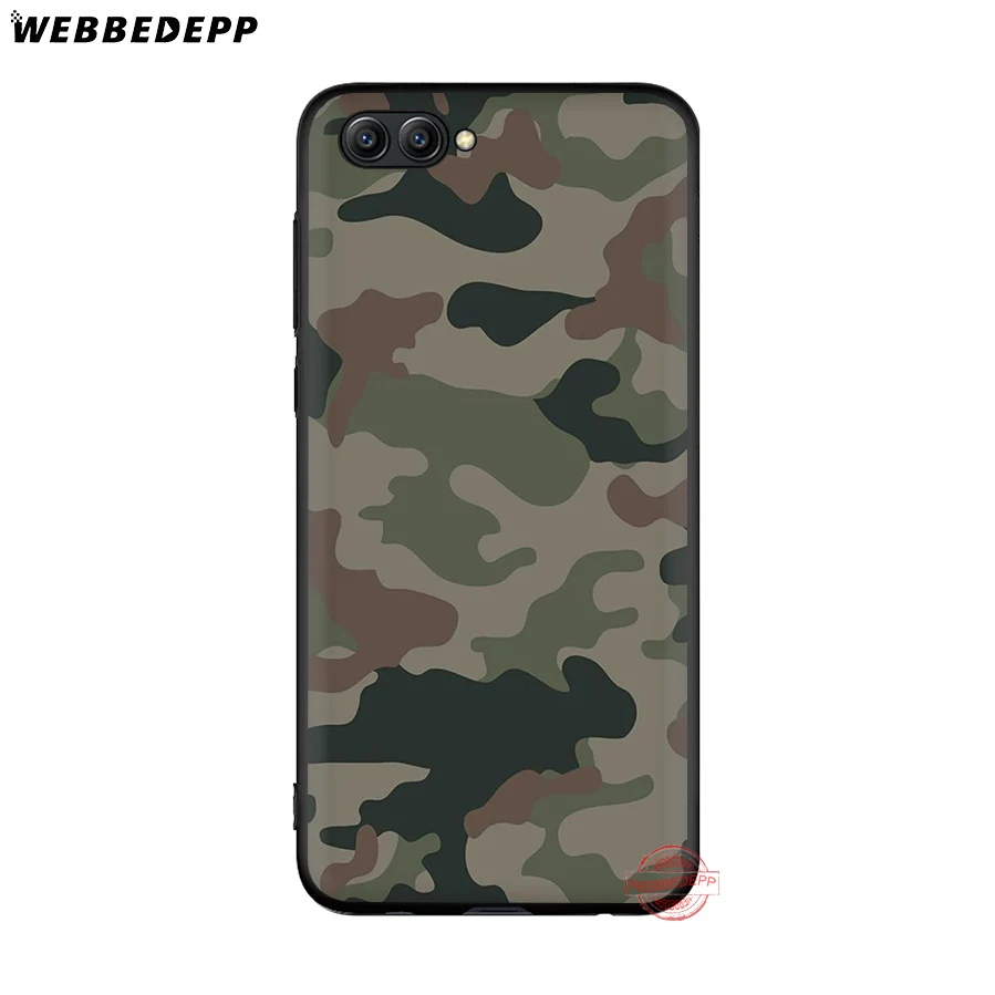 WEBBEDEPP камуфляжный армейский мягкий чехол с рисунком для Huawei Mate 30 10 20 Pro Lite Nova 2i 3 3i 4