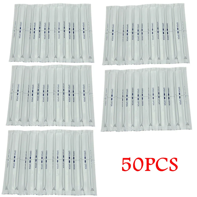 50pcs Новая электронная сигарета ватные палочки влажный спирт ватные палочки двойная головка Чистящая палочка для IQOS 2,4 PLUS LIL/LTN/HEETS нагреватель - Цвет: 50pcs