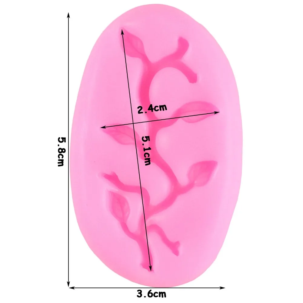 Силиконовая форма для кексов с рамкой в виде ветвей дерева | Дом и сад
