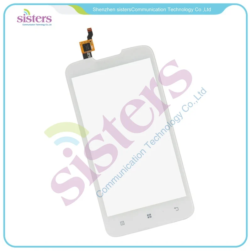 5 шт. Высокое качество черный/белый сенсорный экран дигитайзер Переднее стекло