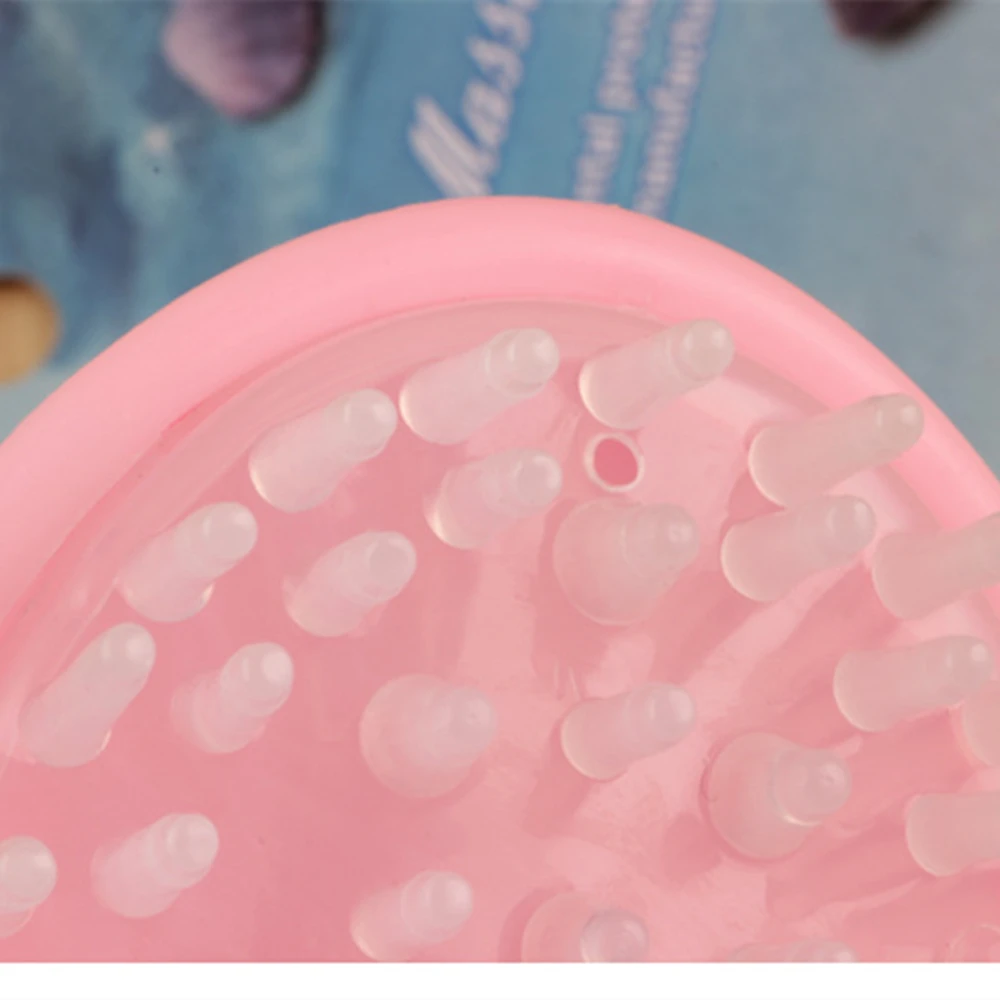 1 pcs Spa Slimming Massage Brush Shampoo Wide Tooth Comb Hair Washing Shower Scalp Soft Head | Красота и здоровье