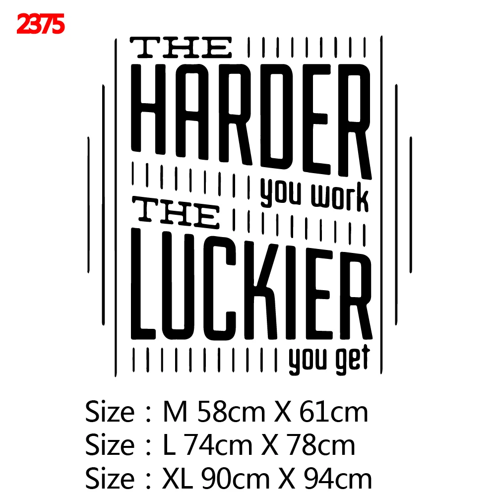 Художественная линия более твердые наклейки Luckier украшение для работы в