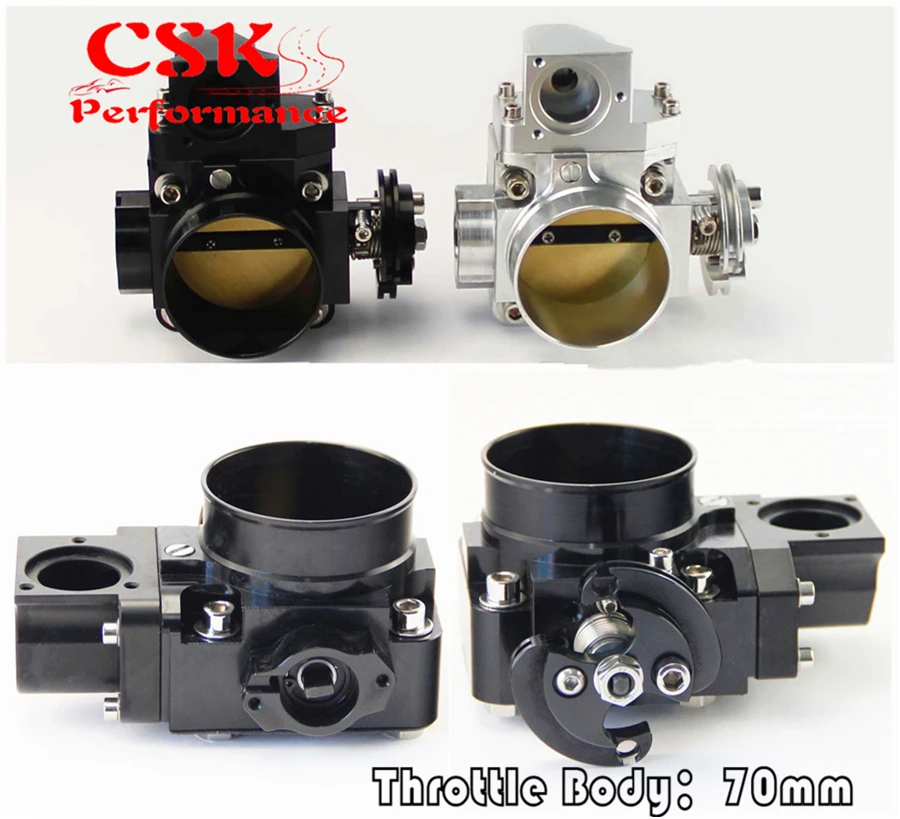 70 мм дроссельной заслонки для Mitsubishi EVO7 EVO8 EVO9 4G63 03 07 EVO 7 8 9 черный|70mm throttle body|throttle