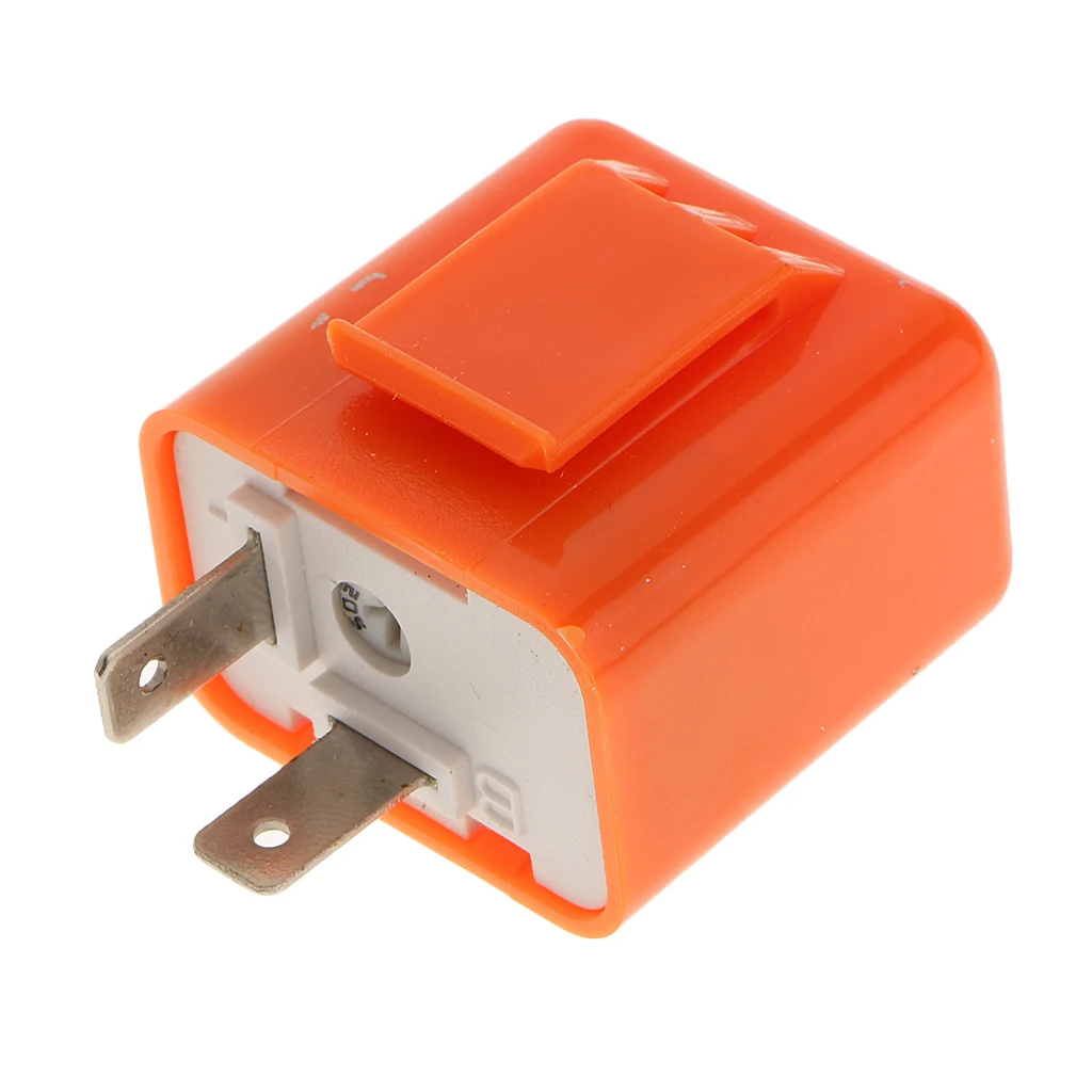 Реле мигания 2 Pin 12V Flash LED Turn Light для управления сигналами на мотоциклах Harley Kawasaki Yamaha Suzuki Choppers.
