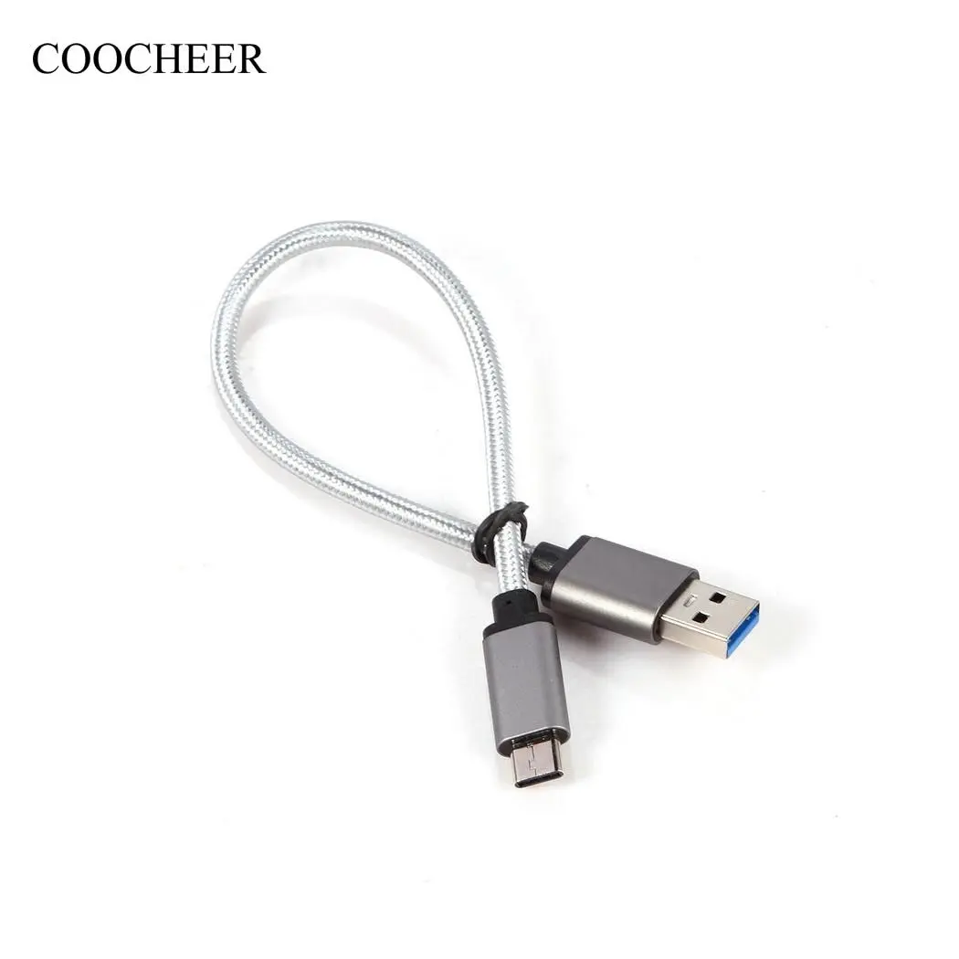 Кабель USB 3 0 Type-C с нейлоновой оплеткой для быстрой зарядки данных | Электроника