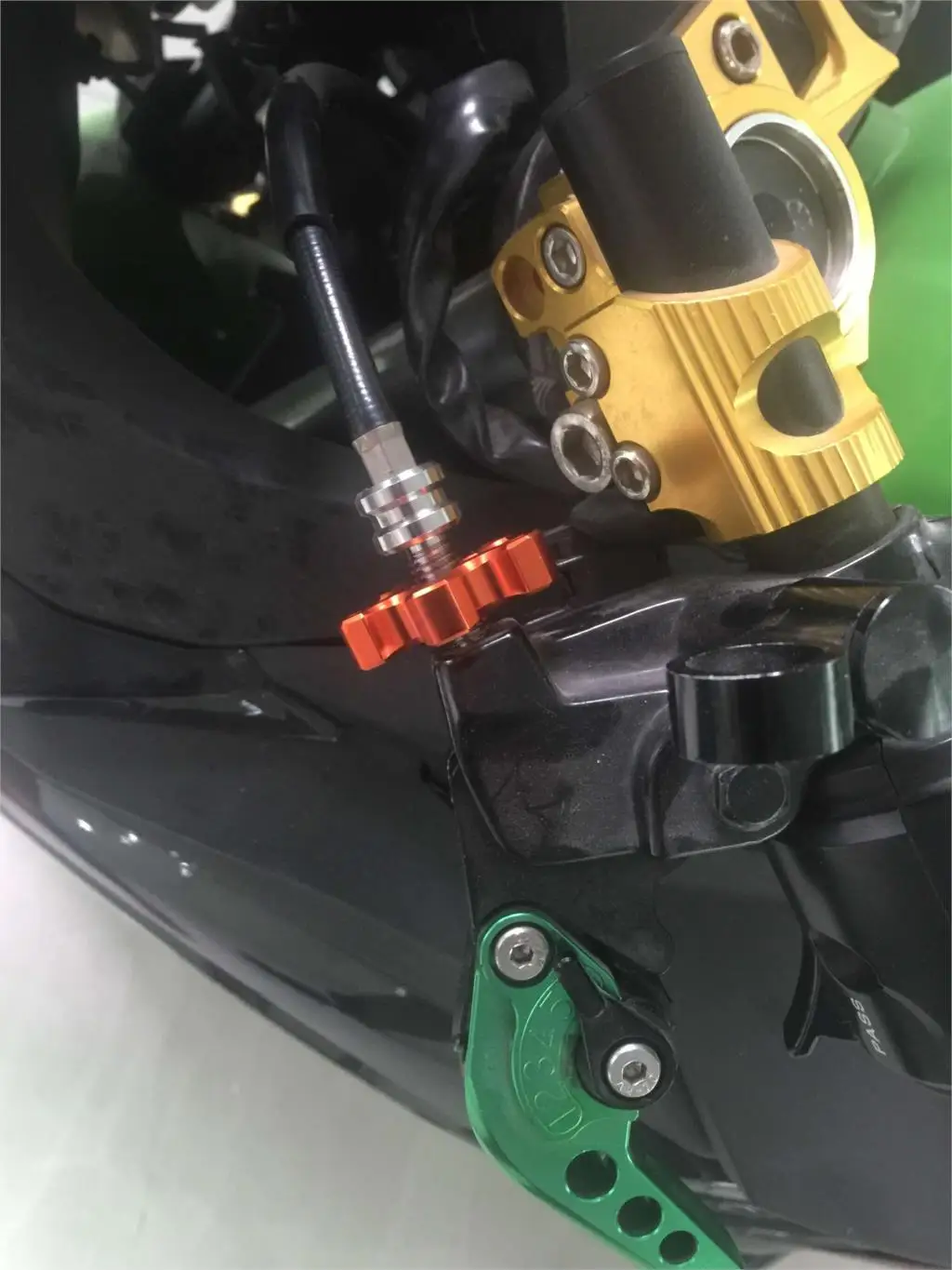 Новый мотоцикл CNC алюминиевый кабель сцепления регулятор провода для SUZUKI GSXR 600 K6