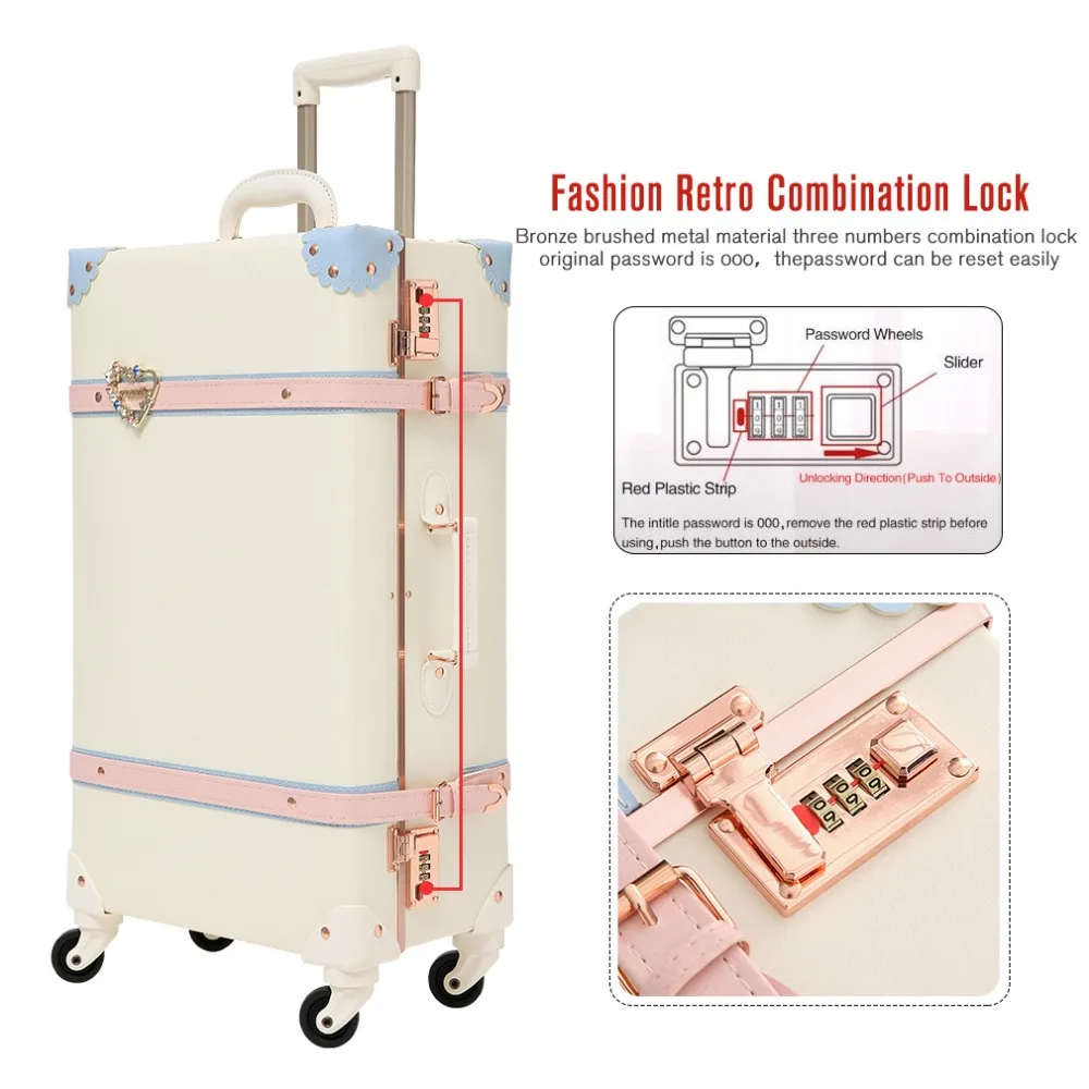 2019 чемодан на колесиках Жесткая Сторона полиуретановый Спиннер для девушек с