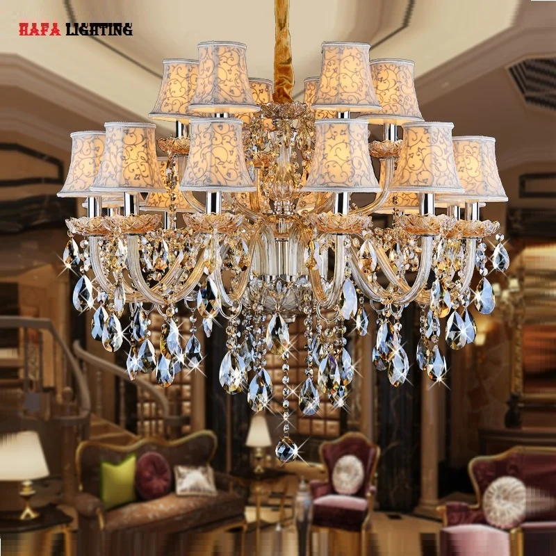 Хрустальный светильник для спальни гостиной хрустальный крепление свечи люстра