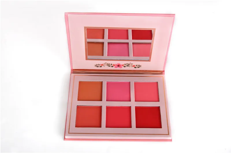 Blush powder Красота глазированные 12 Цвет открытые блестящие палитра теней для макияжа Блеск Пигмент Smoky Eye Shadow Pallete Водонепроницаемый косметика - Цвет: Blush powder