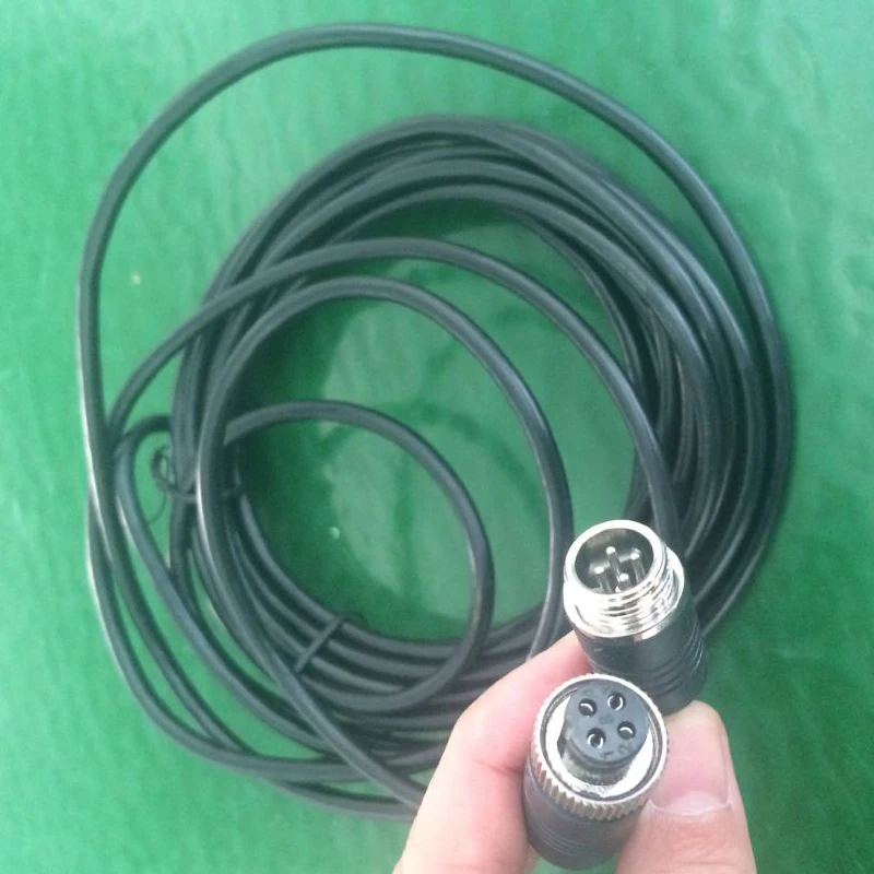 20 метров 4Pin авиации Класс автомобиля заднего обзора Камера кабель для X7 (4CH H.264 AHD