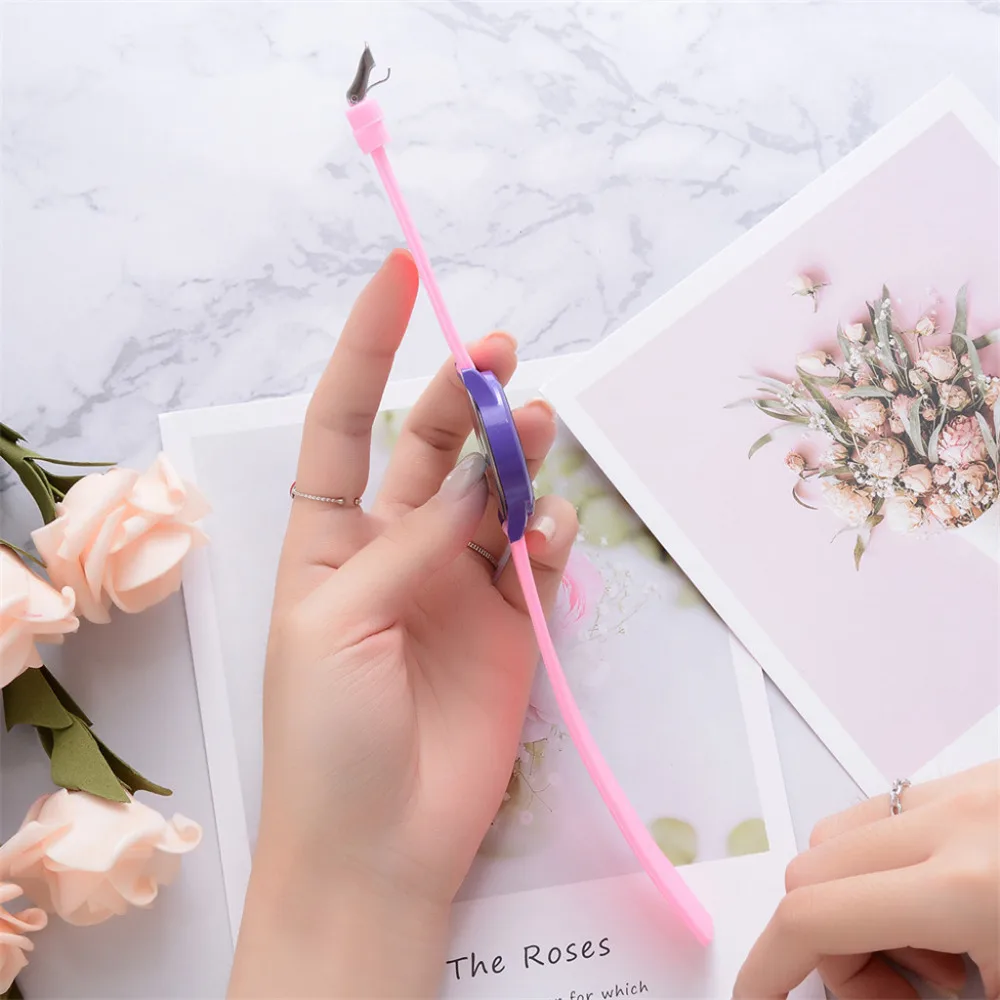 Модные и простые женские часы с силиконовым ремешком одноцветные наручные