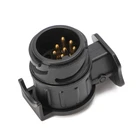 Европейский стандарт, водонепроницаемый от 13 до 7 контактный штекер, прицеп, автофургон, электрический адаптер, разъем