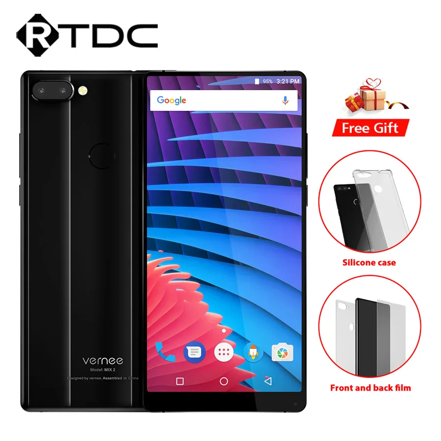 Vernee MIX 2 4 г LTE мобильный телефон 6 0 'ཎ:9 FHD Android 7 MT6757CD Octa Core оперативная память 64