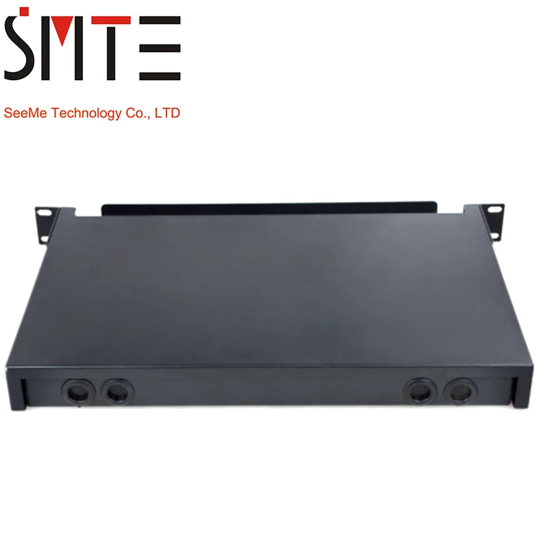 

FTTH 1U 24-жильный волоконный концевой блок LC 24 порта pigtail