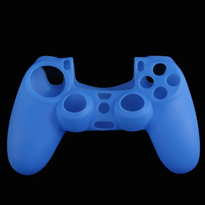 Высокое качество Мягкий силиконовый чехол кожного покрова для PS4 контроллер