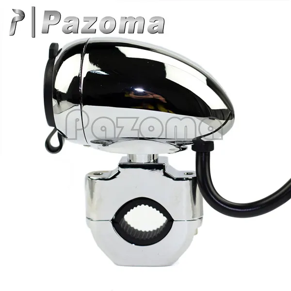 Универсальный металлический хромированный электроприкуриватель для мотоцикла