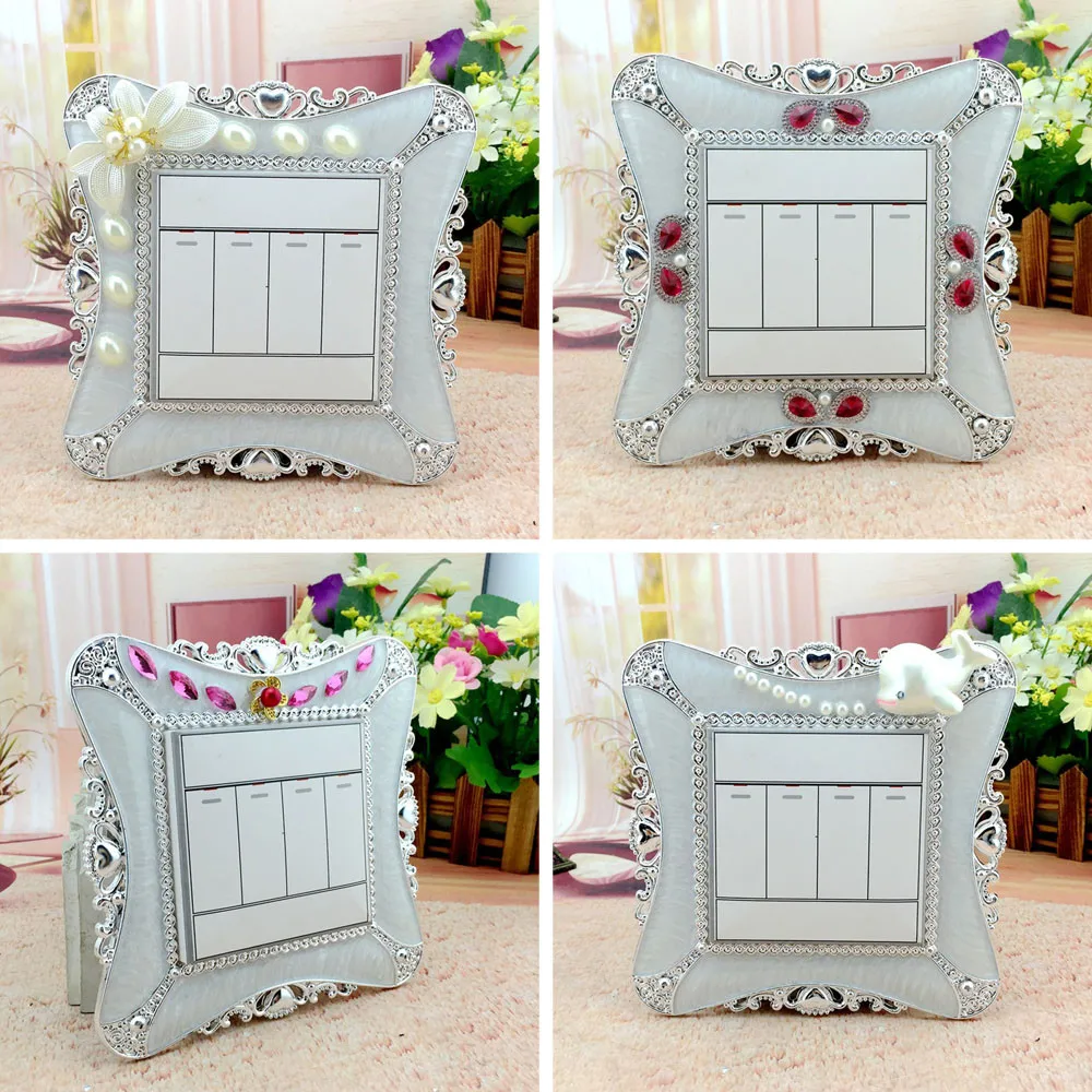 Декоративные наклейки с рамкой декоративные из смолы для гостиной 8 6x8 6 см | Дом и