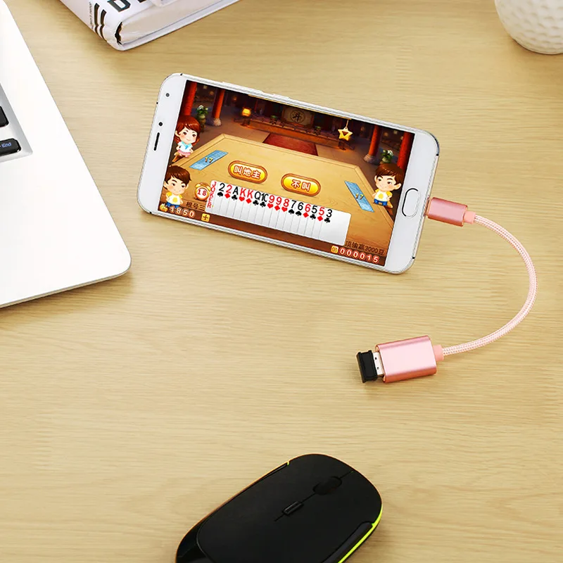 Переходник с USB 3 1 типа папа на OTG мама для Android LeTV Huawei Oppo Vivo Tablet PC Samsung