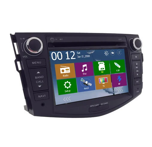 7 &quot2 din автомобильное радио rav4 в автомобильный мультимедийный плеер для Toyota RAV 4 DVD
